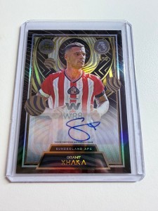 2025/26 Topps Gold Premier League - GRANIT XHAKA 05/10 - Sunderland - Auto for sale on Ebay