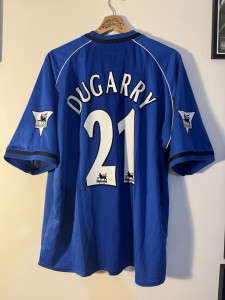 Birmingham City 2002-03 Home Football Shirt Men’s XL #21 DUGARRY Premier League for sale on Ebay
