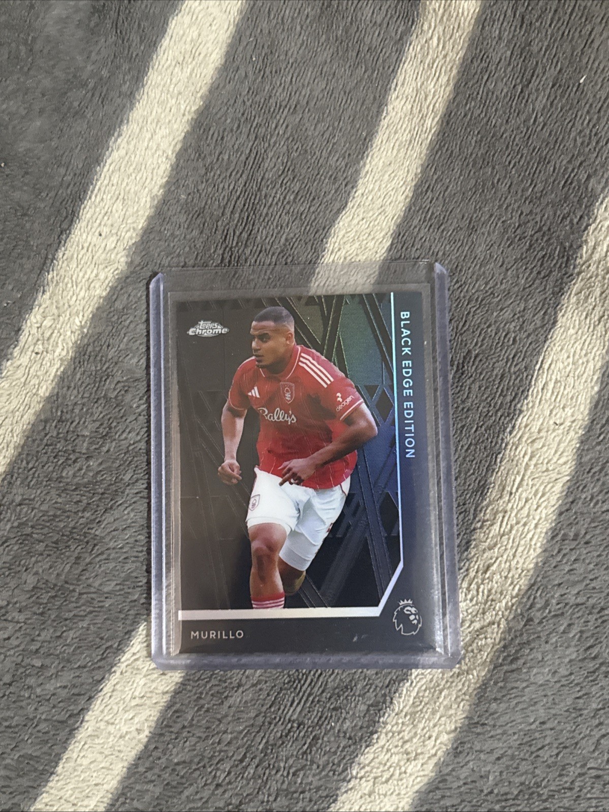 Murillo Nottingham Forest Black Edge Topps Chrome Premier League 2026! for sale on Ebay