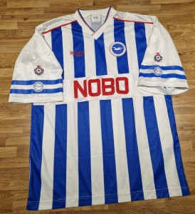 Brighton and Hove Albion Home Shirt 1989-1991 original release Sports Express XL for sale on Ebay