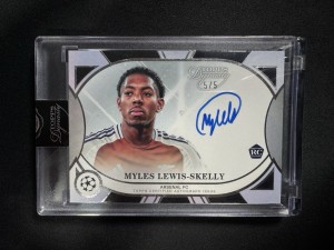 Myles Lewis-Skelly 5/5 Auto RC Topps Dynasty 2024/25 Arsenal On Card for sale on Ebay