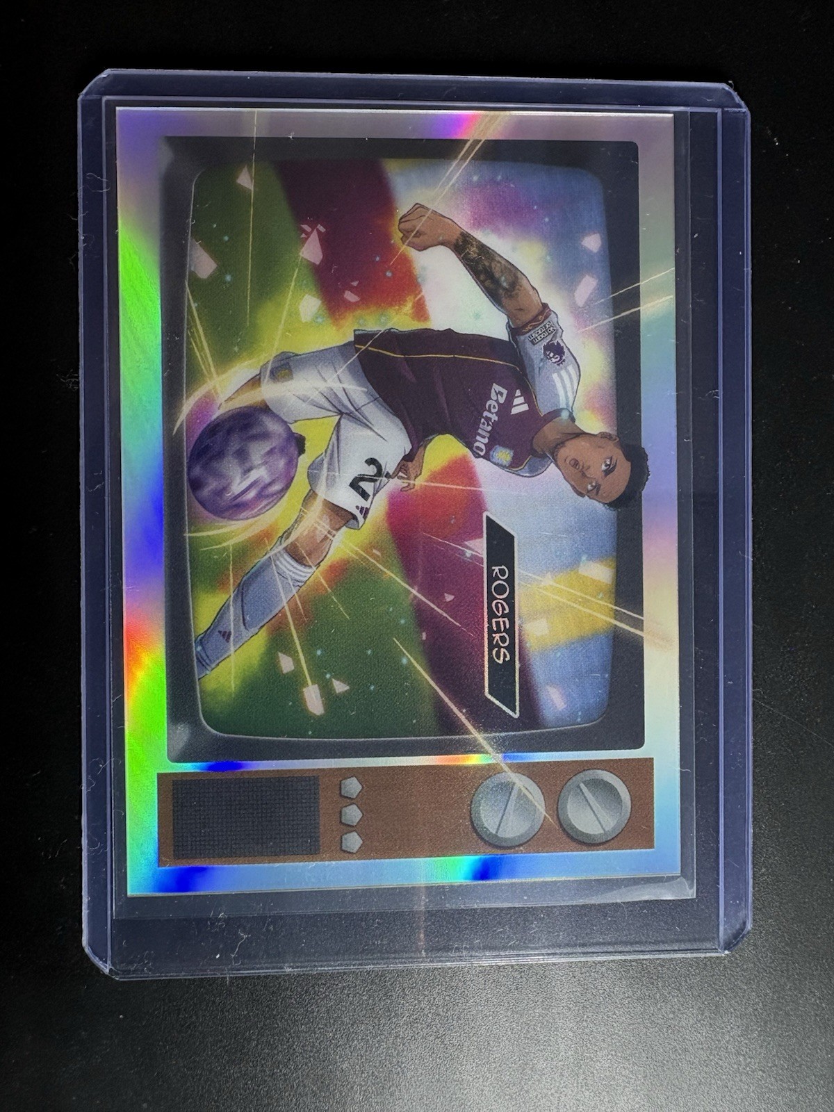 Topps Chrome 2025/26 Anime Case Hit Morgan Roger’s Aston Villa SSP Rare Card for sale on Ebay