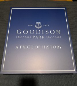 Everton Goodison Park Seat for sale on Ebay