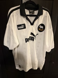 Original Authentic Derby County 1997/1998 Home Football Shirt Mens XL for sale on Ebay