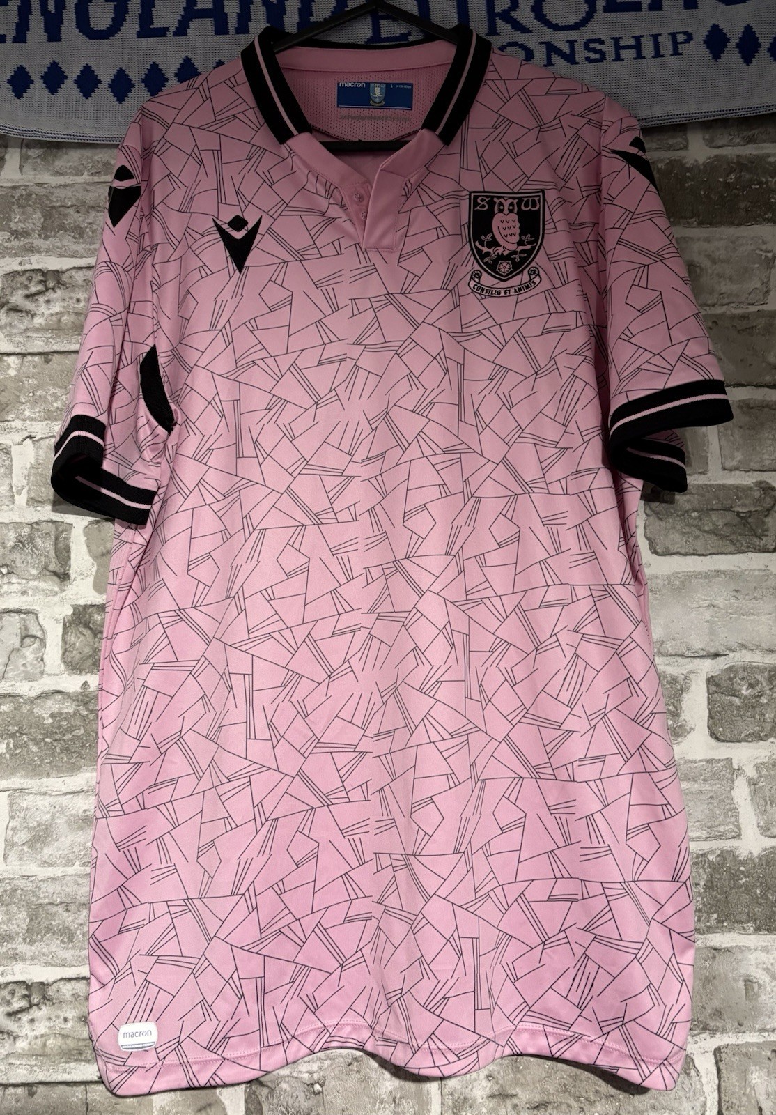 Sheffield Wednesday Football Shirt - 21/22 - Away - Large - Macron for sale on Ebay