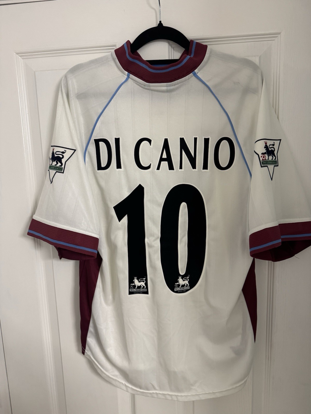 Paolo Di Canio ⚒ West Ham United Away 1998/1999 Shirt Jersey ⚒ Medium Men’s for sale on Ebay
