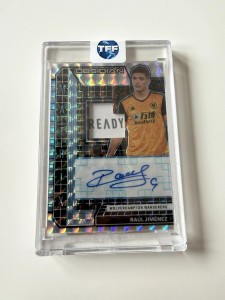 2020-21 Panini Obsidian Raúl Jiménez 1/1 Matrix Auto Patch - Wolves for sale on Ebay