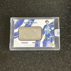 Kaoru Mitoma /37 Silver Bar PL Logo 2023-24 Panini Impeccable EPL Brighton #17 for sale on Ebay
