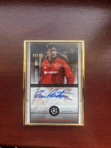 Topps Museum UCC 24/25 Eric Cantona Gold Frame Auto /10 Manchester United for sale on Ebay