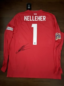SIGNED REPUBLIC OF IRELAND CAOIMHIN KELLEHER SHIRT 25/26 BRENTFORD LIVERPOOL  for sale on Ebay