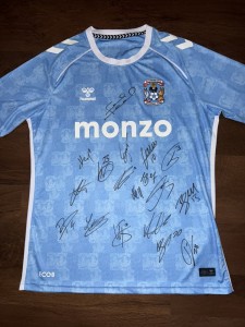 SIGNED COVENTRY CITY OFFICIAL SHIRT 25/26 FRANK LAMPARD PROOF for sale on Ebay