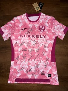 SIGNED NORWICH CITY OFFICIAL SHIRT 25/26 PROOF CLEMENT MAKAMA   for sale on Ebay