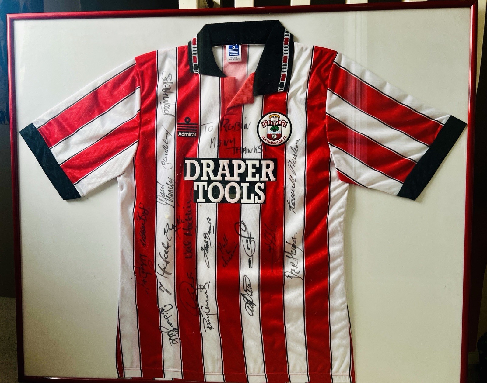 Southampton FC Signed Football Shirt for sale on Ebay