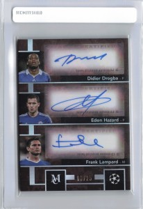 Topps UCC Museum 2025 Triple Auto Chelsea FC - Lampard & Hazard & Drogba /25 for sale on Ebay
