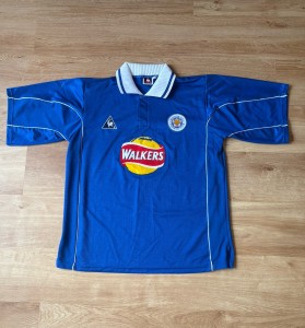 Original Leicester City 2000-2001 Home Football Shirt Le Coq Sportif size XL for sale on Ebay
