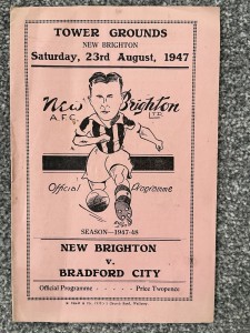 New Brighton AFC v Bradford City 1947 Football Programme Good Condition for sale on Ebay