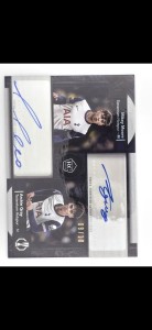 Tottenham Dual Auto /10 Archie Gray Mikey Moore RC Topps Certified Autograph for sale on Ebay