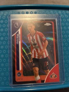 Chris Rigg Topps Premier Chrome 2026 10/10 Rookie Card Sunderland for sale on Ebay