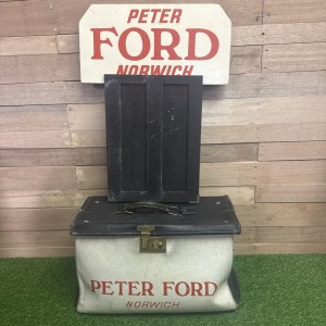 Vintage Bookmaker’s Tote Tout Bag & Chalk Board – Bookies Bag Peter Ford Norwich for sale on Ebay