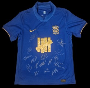 Birmingham City Squad Signed 2025/26 Home Football Shirt Autograph - COA & PROOF for sale on Ebay