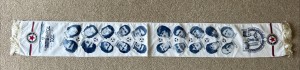 Vintage 1981 Hajduk Split 70th Anniversary Silk Scarf for sale on Ebay