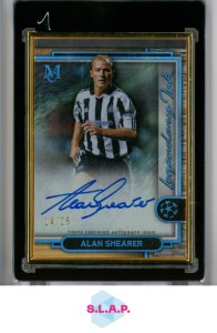 ALAN SHEARER 14/25 TOPPS MUSEUM NEWCASTLE LEGENDARY INK 2024 ON CARD AUTO EN for sale on Ebay