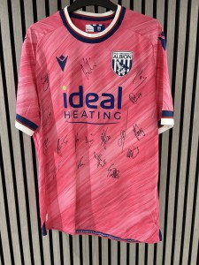 West Bromwich Albion Signed Top for sale on Ebay