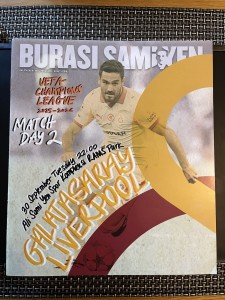 Galatasaray v Liverpool 2025/26 Champions League VIP Programme ( Very Rare) for sale on Ebay