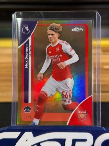 Max Dowman RC TRUE GOLD /50 2025/26 Topps EPL Arsenal Rookie 🔥 for sale on Ebay