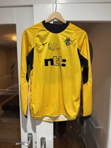 Stefan Klos SIGNED Glasgow Rangers Goalkeeper Shirt Unworn for sale on Ebay