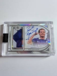 2024/25 Topps Dynasty UEFA CC - Paul Gascoigne /10 - Rangers - PATCH AUTO for sale on Ebay