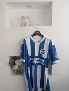 Match Worn Danny Wellbeck Brighton & Hove Albion for sale on Ebay