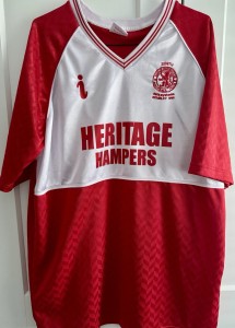 Middlesbrough FC 1990 Zenith Data Systems Cup Final Shirt for sale on Ebay