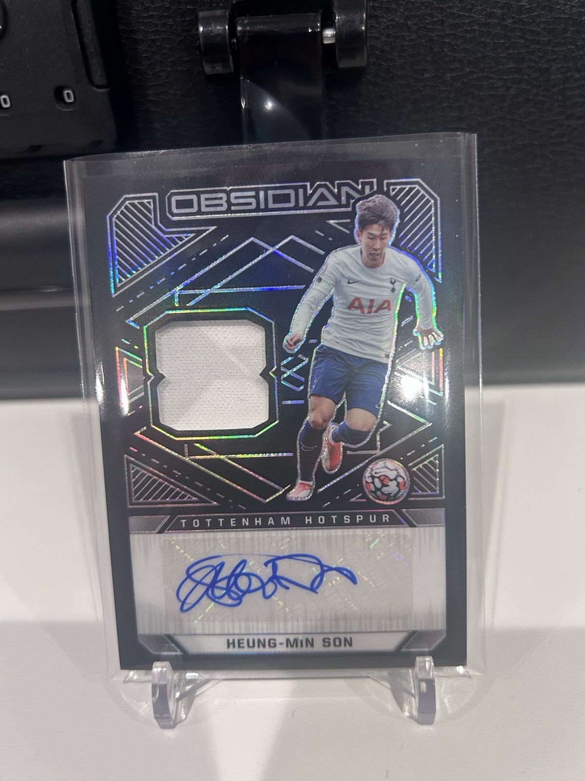 Heung-Min Son Obsidian 2021-22 Patch Auto /40 Tottenham Hotspur for sale on Ebay