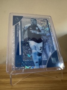 Topps Chrome Premier League 2026 Morgan Rogers /5 Frozenfractor Aston Villa -4/0 for sale on Ebay