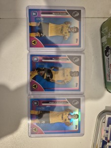 Topps 2026 Wolves Blue Numbered Card Bundle X3 Cards Mint Condition for sale on Ebay