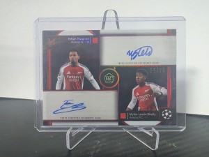 Lewis-Skelly Nwaneri Dual Rookie Auto /25 Topps Museum 2024-25 Arsenal 🔥 RC for sale on Ebay