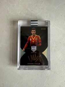 Panini Eminence 2018 - David Villa - On Card Auto - 7/10 Jersey and Sig Match for sale on Ebay