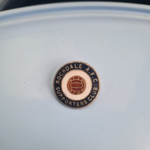 Rochdale AFC Supporters Club Pin Badge for sale on Ebay