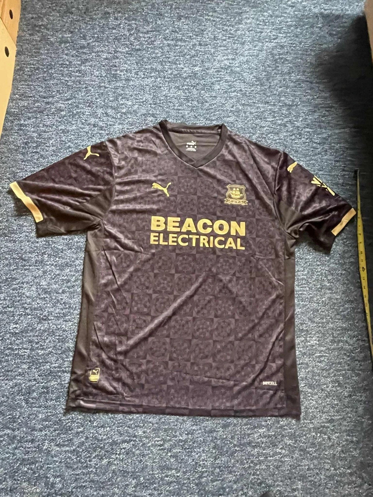 Plymouth Argyle Away football shirt 2XL,  see description for size details for sale on Ebay