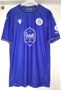 2025/26 current QUEEN OF THE SOUTH home SHIRT by MACRON - size M for sale on Ebay