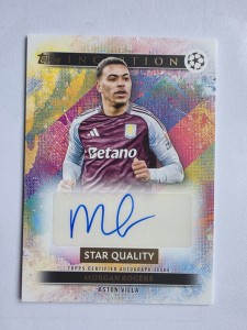 Morgan Rogers Aston Villa Autograph Football Card Topps Inception 2024-25 for sale on Ebay