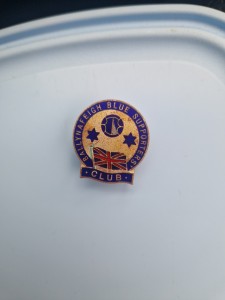 Ballynafeigh Blue Supporters Club Lapel Badge for sale on Ebay