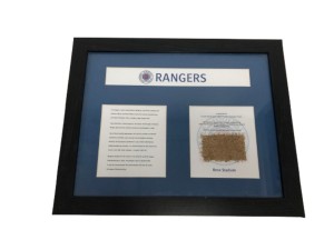 Glasgow Rangers Stadium Piece of Grass with Club Picture Pre Owned Collectable  for sale on Ebay