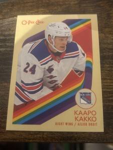2023-24 O-Pee-Chee OPC Kaapo Kakko Retro #391 Rangers for sale on Ebay