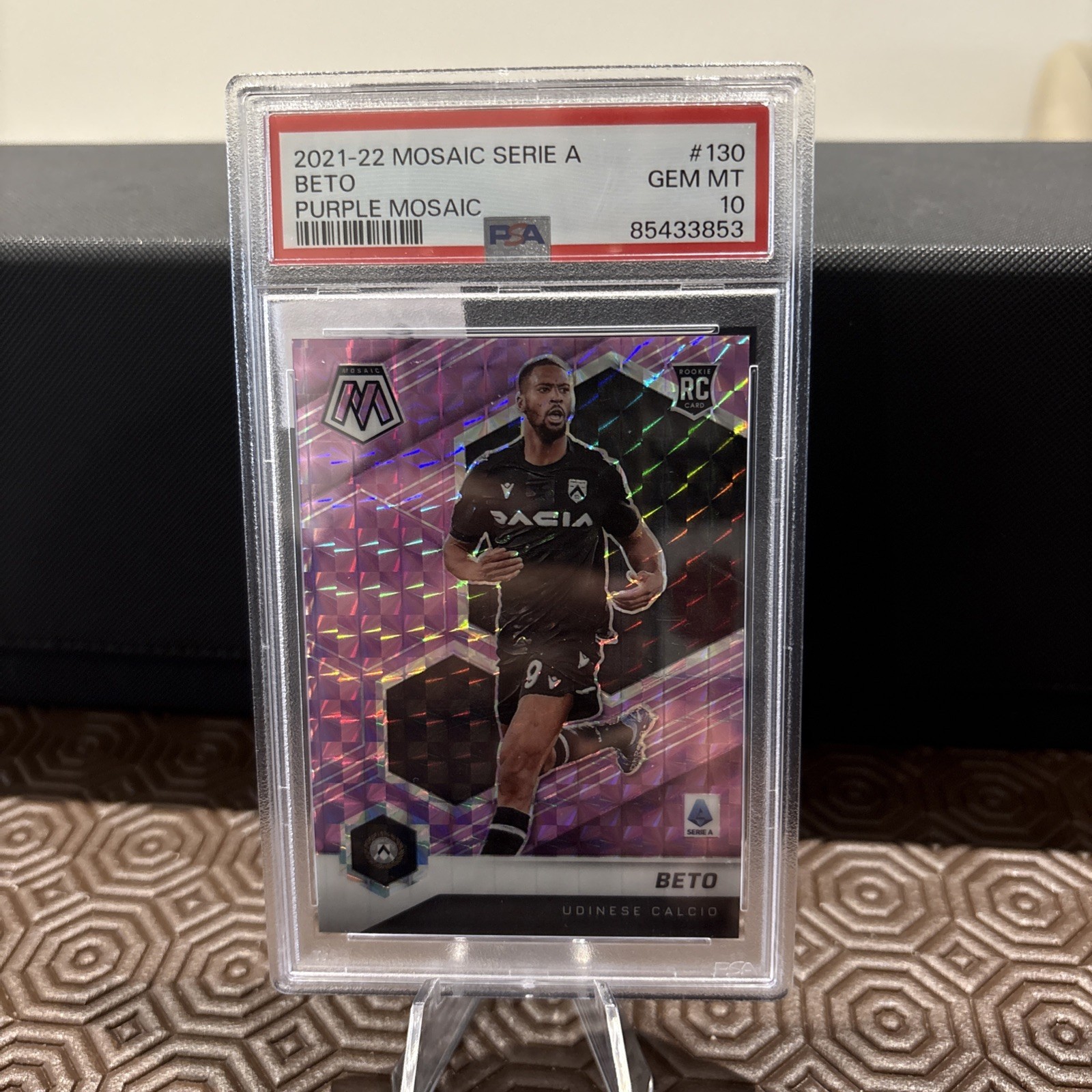 Beto /49 Rookie Purple Mosaic Serie A 2021/22 Everton for sale on Ebay