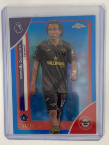TOPPS PREMIER LEAGUE CHROME 2026 ROMELLE DONOVAN BRENTFORD BLUE 137/150. for sale on Ebay