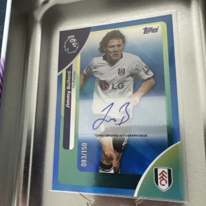 Jimmy Bullard Auto Numbered /150 Topps Premier League - Fulham for sale on Ebay