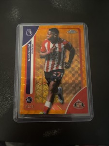 Topps Chrome Premier League 2026 Noah Sadiki Rookie Sunderland /25  for sale on Ebay
