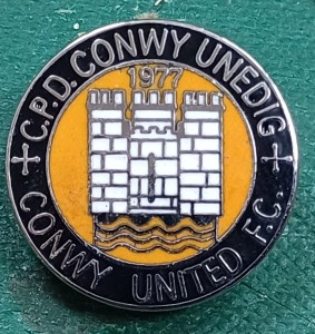 RARE Wales Conwy United FC Football Club Enamel Pin Badge for sale on Ebay